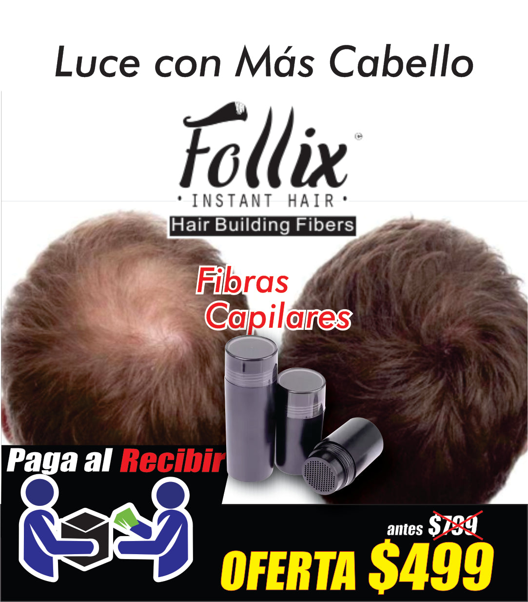 FIBRAS CAPILARES 15 GRMS