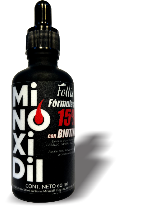 MInoxidil Follix al 15% con Biotina