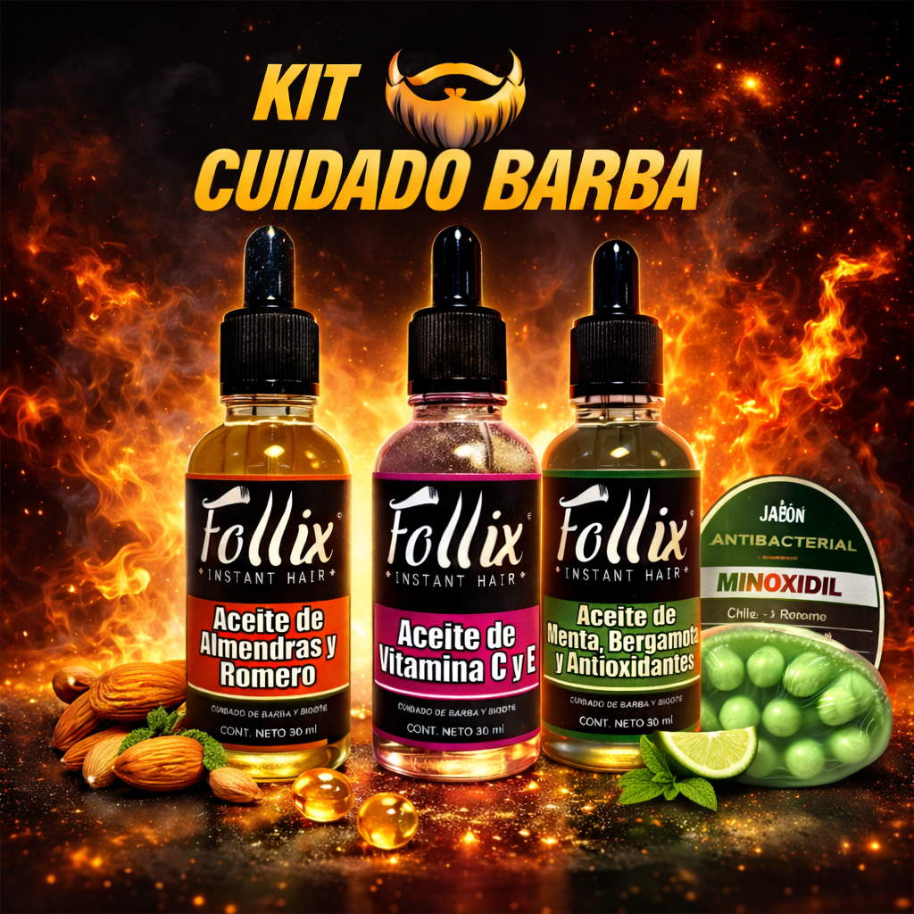 KIT CUIDADO Y CRECIMIENTO DE BARBA